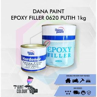 Dana Paint Epoxy Cat Dasar Filler 0620 WHITE 1kg Dana Paint Epoxy Cat Dasar Filler 0620 WHITE 1kg