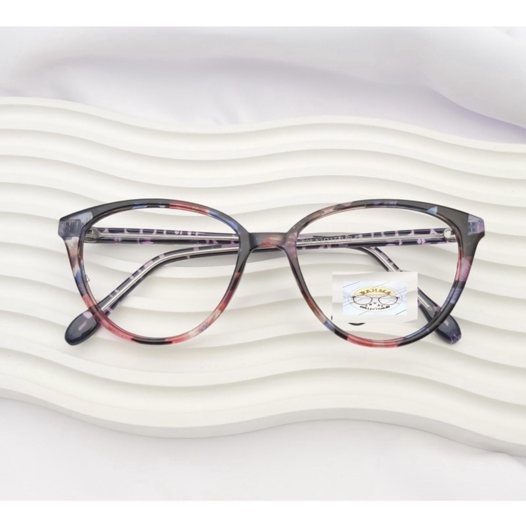 FRAME CAT EYE | PHOTOCROMIC NORMAL | ANTI RADIASI BISA MINUS free box lap