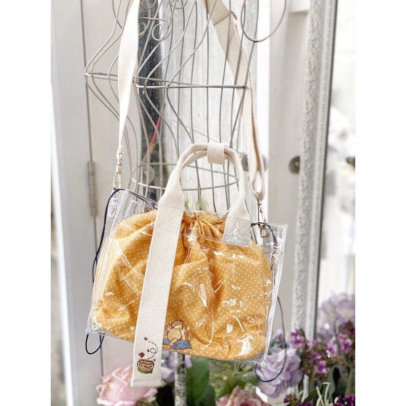 Classic Pooh PVC BAG & pouch