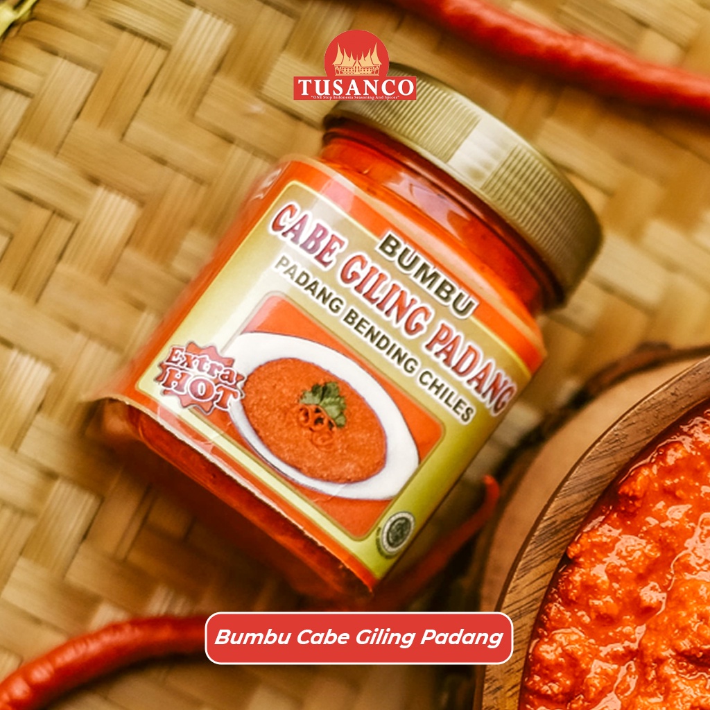 

Bumbu Cabai Giling Padang Tusanco untuk 1 kg daging