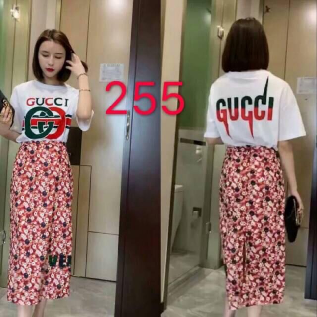 Setelan gucci rok import