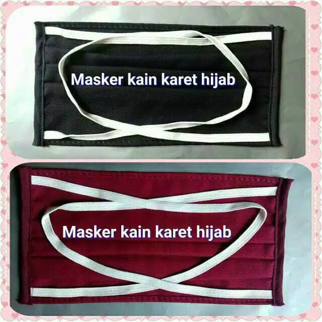 MASKER KAIN TALI KARET