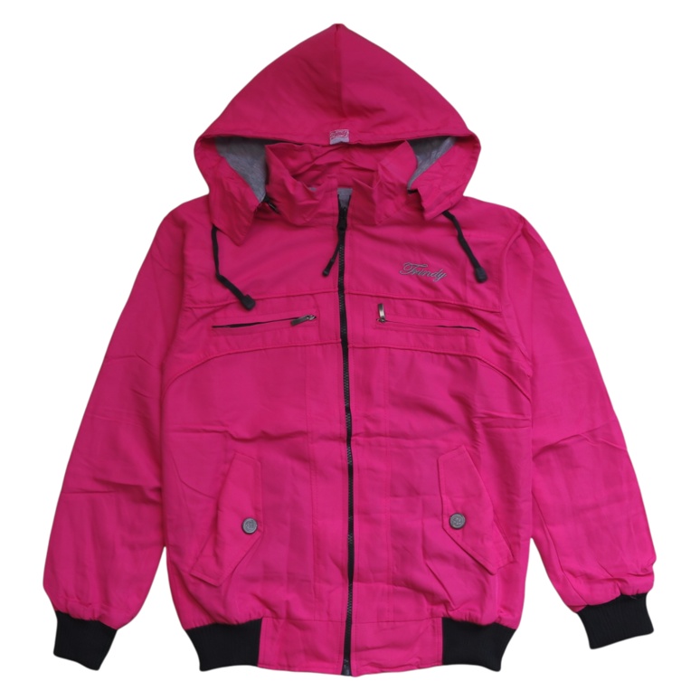 Jaket Wanita Parasut Anti Angin - JAKET HARIAN WANITA