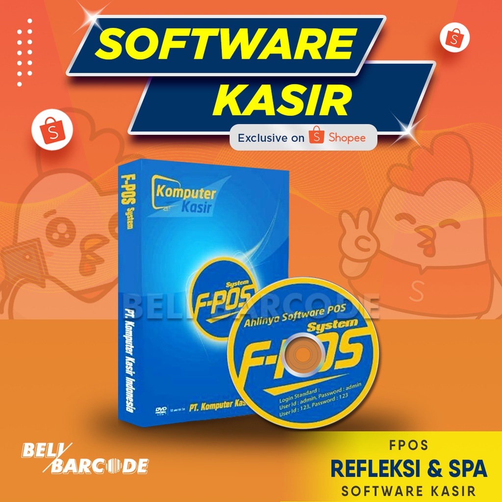 Software Kasir F-Pos Refleksi &amp; Spa Program Aplikasi Kasir Salon Original