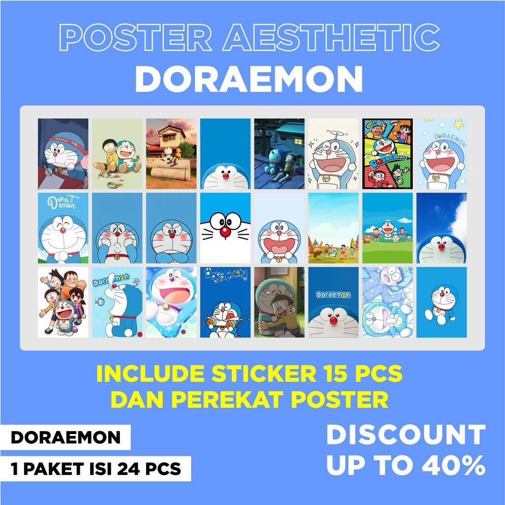 [24PCS] Poster Doraemon