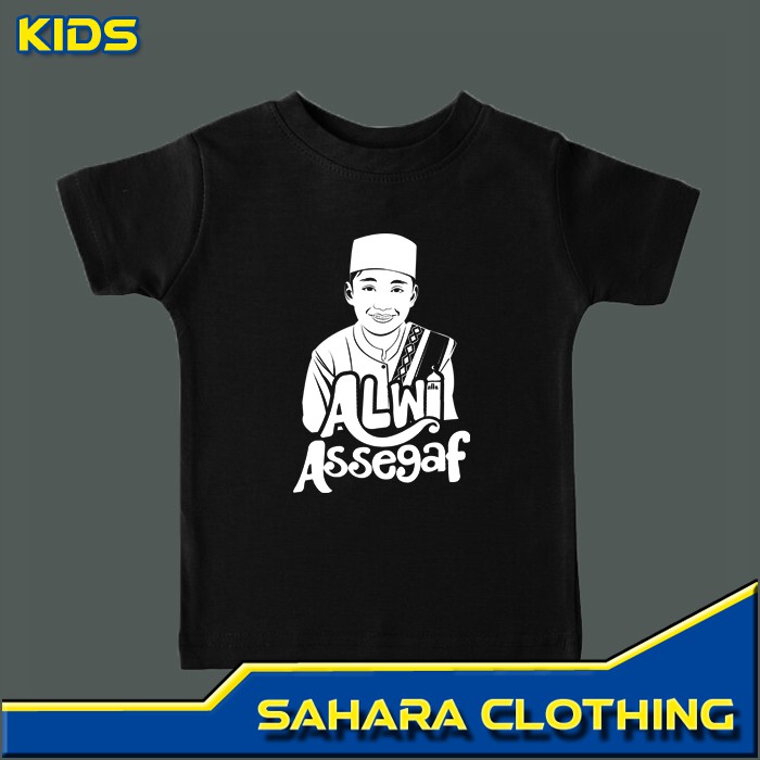 Kaos Anak ALWI YOSHIDA ASSEGAF Dengan Cotton Combed 30s Premium