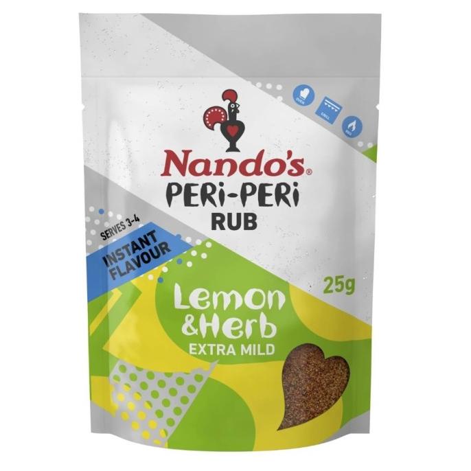 

((((()paling dicari] Nando's Rubs Peri Peri Lemon & Herb 25g / Bumbu Nandos