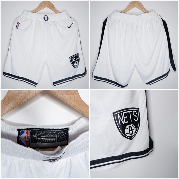 CELANA BASKET IMPORT BROOKLYN NETS PUTIH 23/24