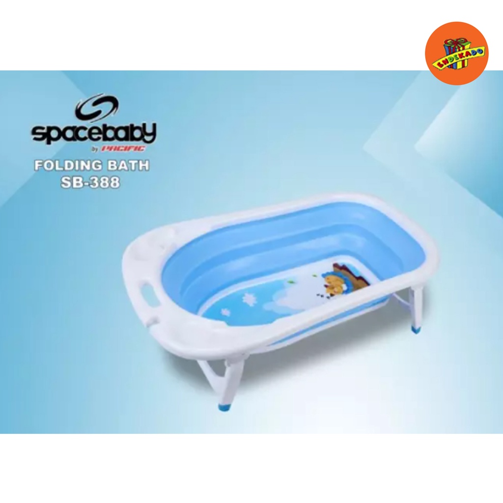 SPACEBABY FOLDING BABY BATHTUB SB-388 - Bak Mandi Bayi Lipat