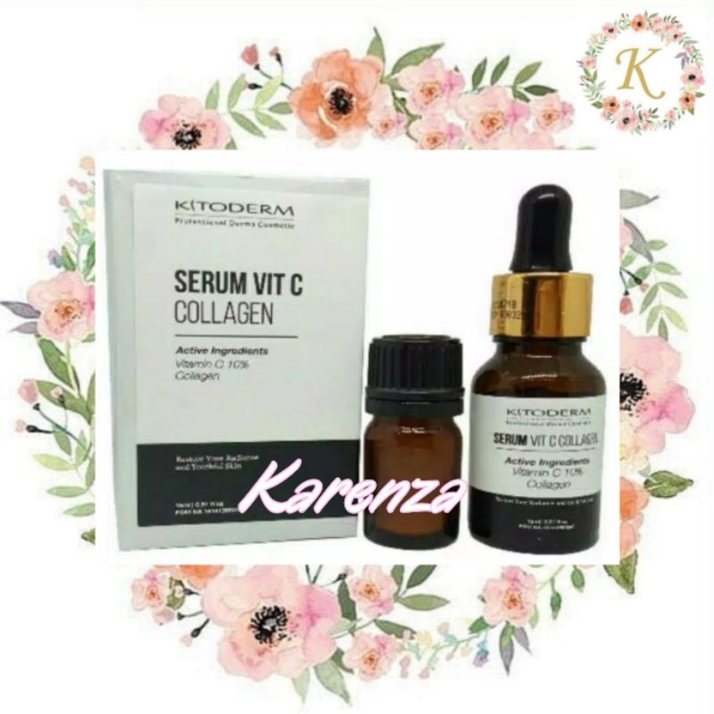 Kitoderm serum vit c collagen