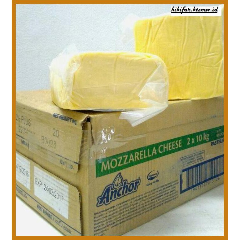 

Ujekujek- Keju Mozarella Anchor 2Kg -Original.