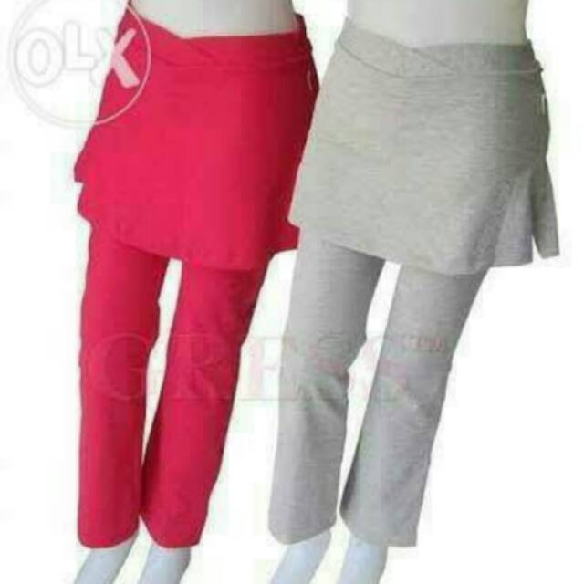 Celana senam rok jumbo