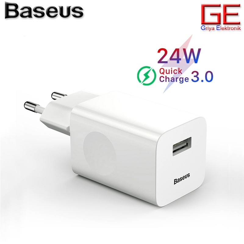 Charger BASEUS Quick Charge Qc3 24W Original