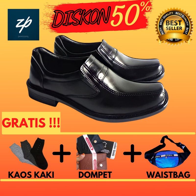 SEPATU KERJA PRIA SEPATU FANTOFEL PRIA PANTOFEL PRIA CASUAL SEPATU FANTOFEL