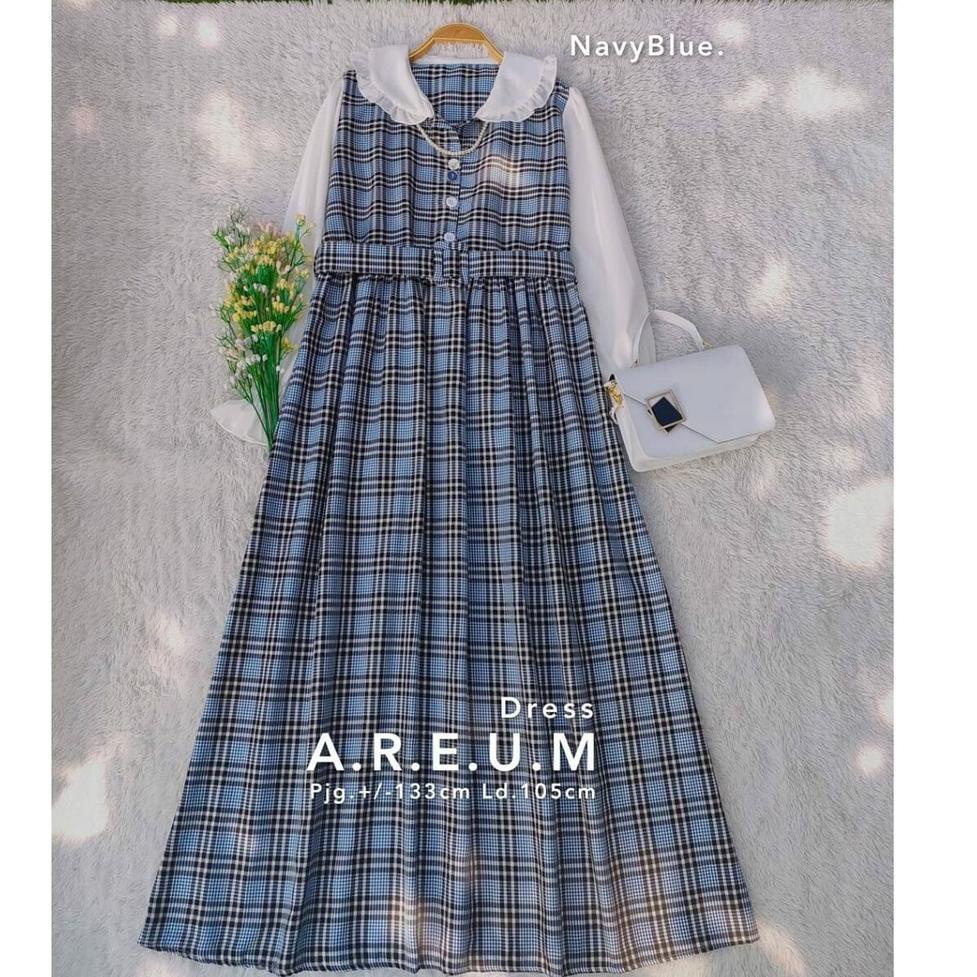[Art. 6664] Kekinian 2021 Gamis Trand Remaja Kekinian Nisa Sabiyan ukuran L XL XXL Baju Gamis Wanita Terbaru /-1