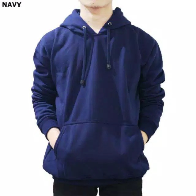 (BISA COD) Jaket jumper hoodie polos pria wanita-5