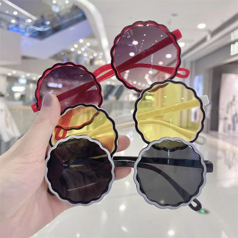 rowling (ka-214)Kacamata Anak New Trend/Fashion Anak Terbaru Bulat Kacamata Hitam Motif  UV protection High Quality Import Kacamata Fashion