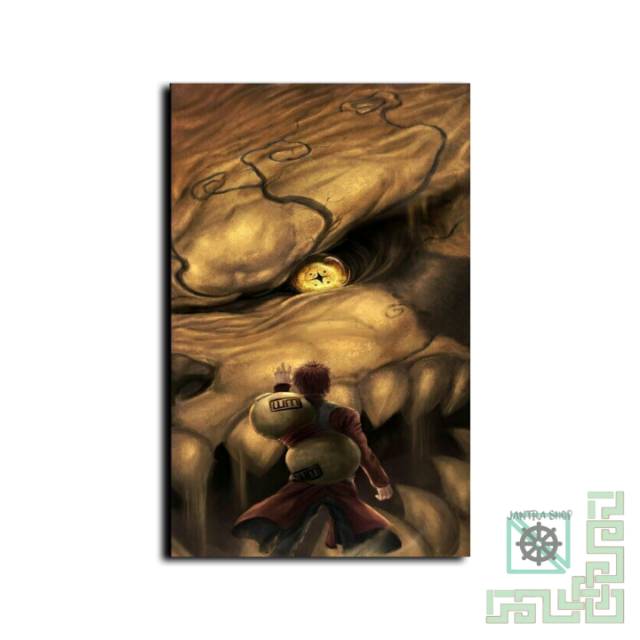 Poster kayu Mdf "Gaara&Shukaku"