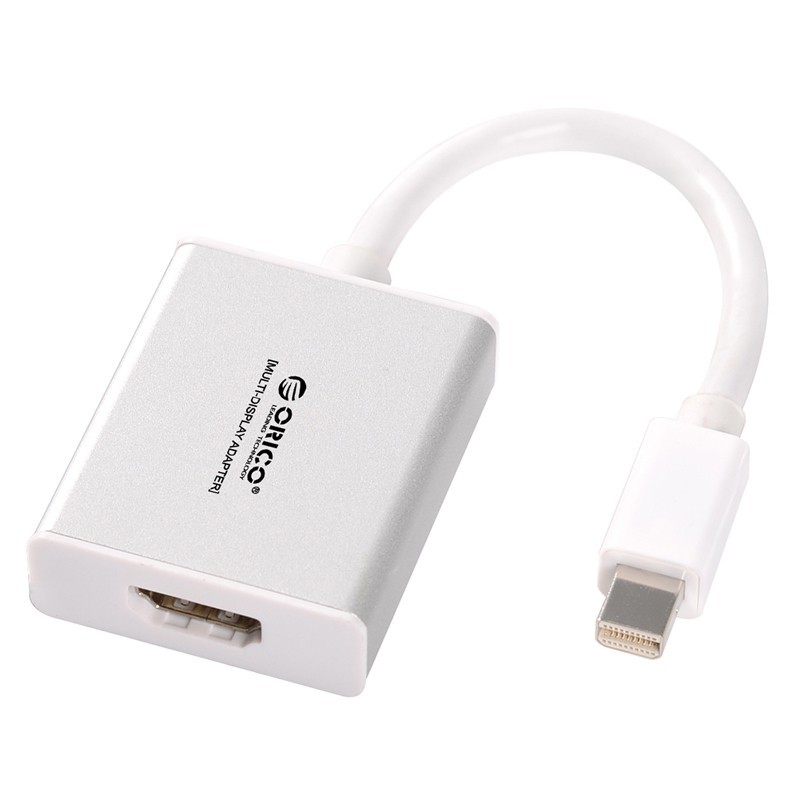 Orico DMP3H Mini Displayport to HDMI Display Adapter - Silver