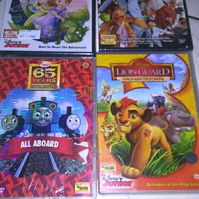 DVD Thomas & Friends The Lion Guard The Muppets Sofia The First Termurah