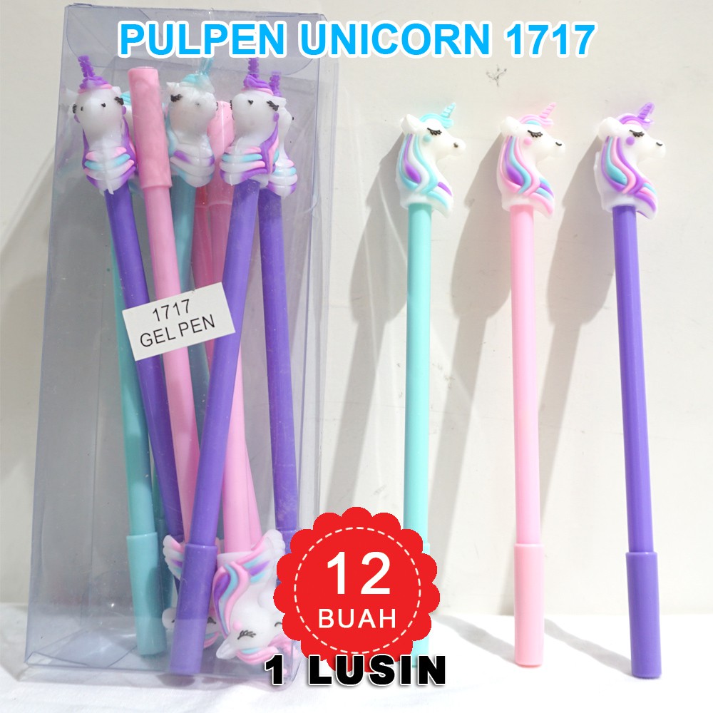 

1 LUSIN Pulpen fancy Unicorn 1717 - 1 LUSIN pen Unicorn 1717