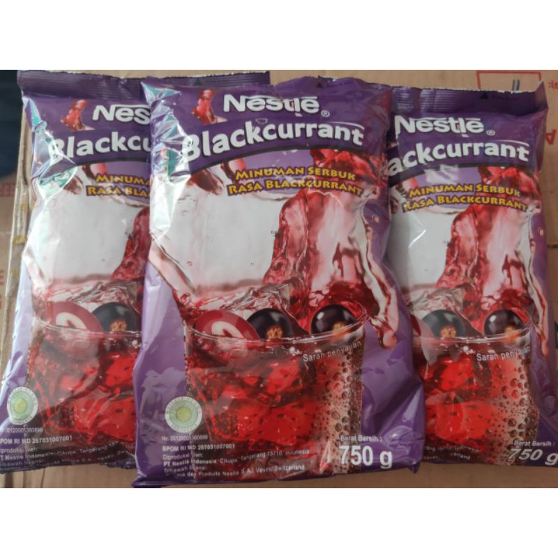 

Nestle Blackcurrant kemasan 750gr