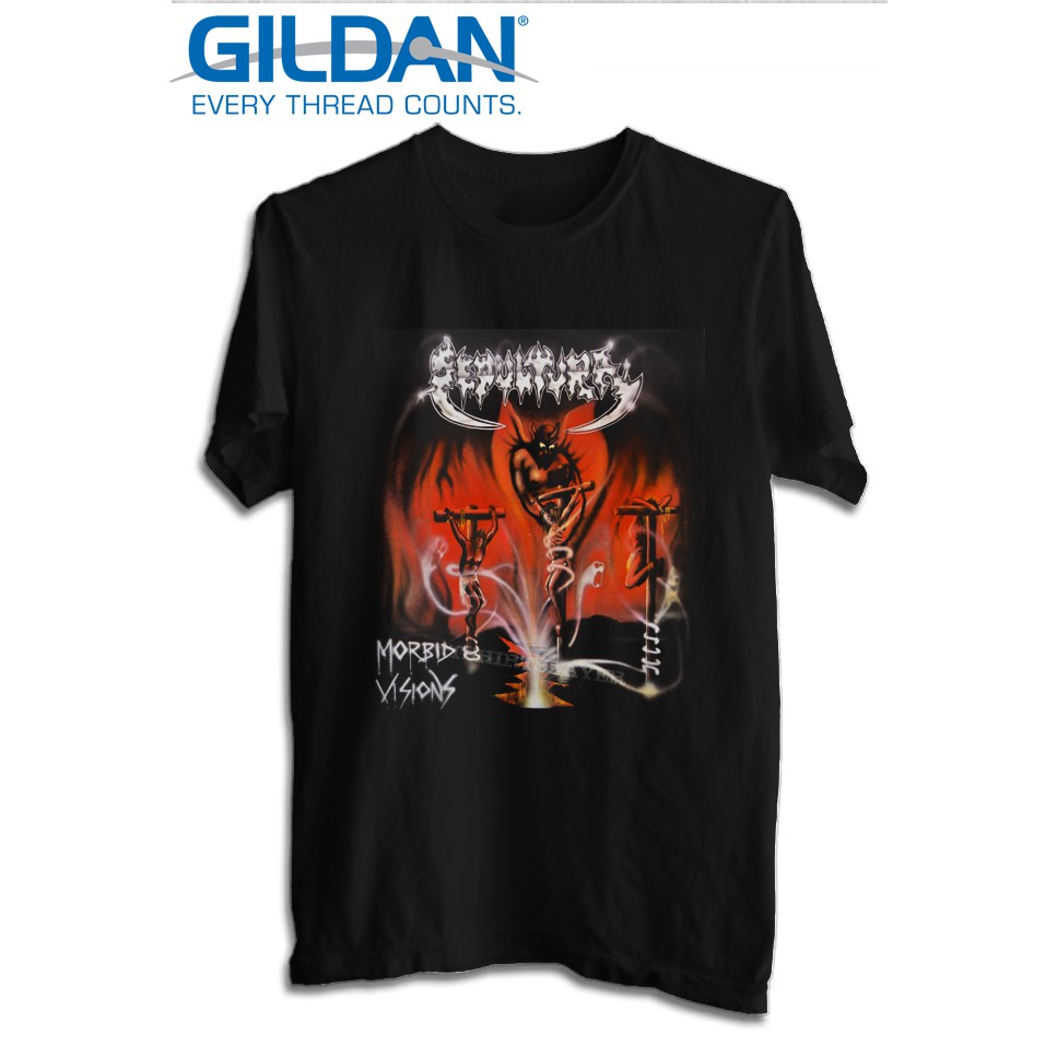 KAOS SEPULTURA TSHIRT ORIGINAL GILDAN SOFTSTYLE SEPULTURA 09