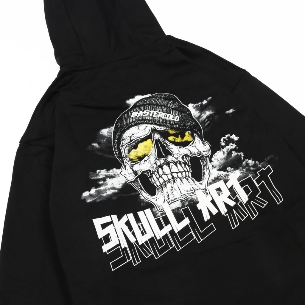 Sweater Hoodie BASTERCOLD SKULL ART / Jaket Hoodie Pria / Jaket Hoodie Wanita Available M L XL Casual Good Brand Quality Original (Fulltag) Realpict