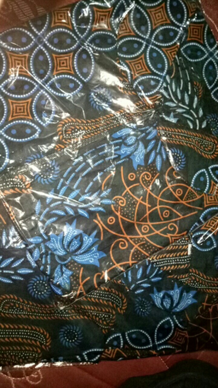 Batik Couple Terbaru 2020 Baju Batik Couple Keluarga Motif Seno Biru