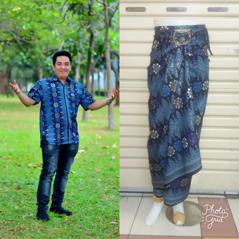 IndahKebaya | 50+ MOTIF / COUPLE ROK LILIT DAN KEMEJA PENDEK / COUPLE BATIK / ROK SPAN JUMBO MURAH