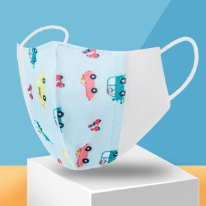 Masker Anak Duckbill isi 20 pcs Mix Motif - Masker Anak umur 3-12 tahun Disposable