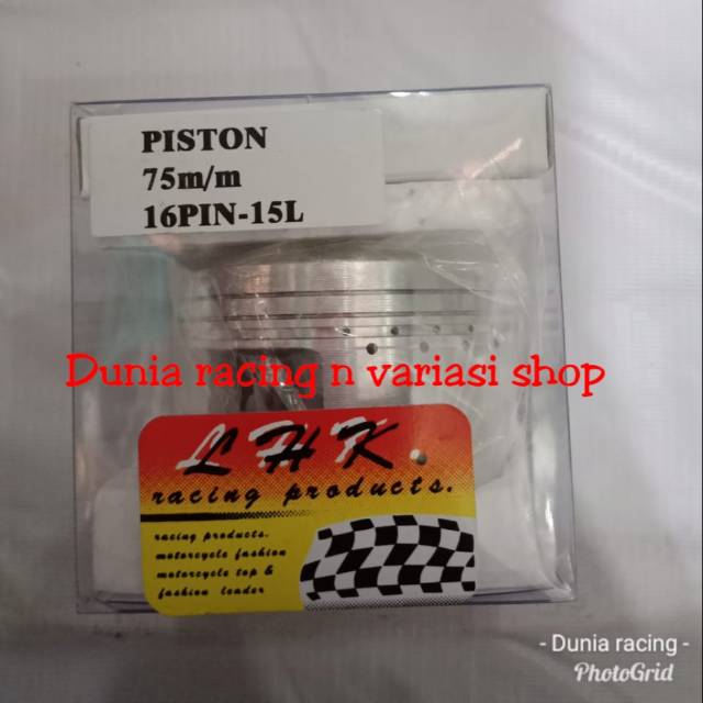 Piston LHK 75 pin 16 asli dan original LHK Thailand