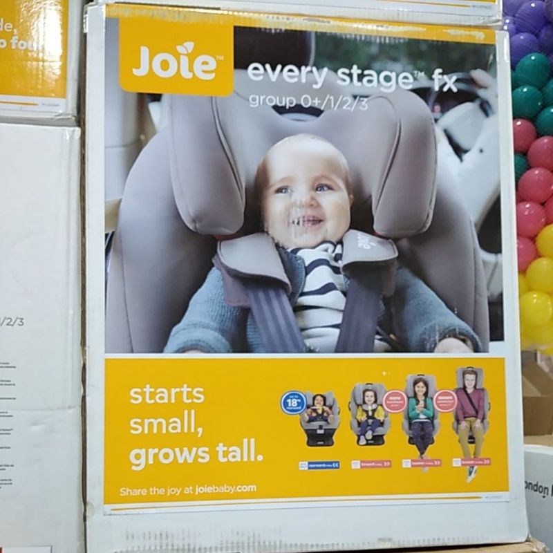 Carseat Joie Every Stage Fx / Kursi Mobil Bayi / Isofix