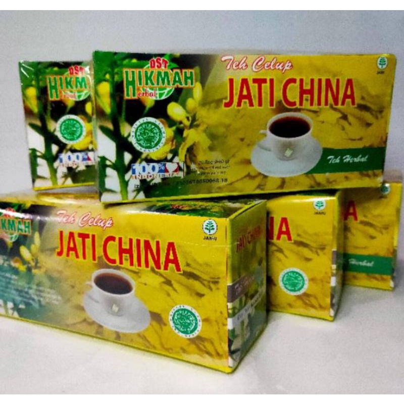 

TEH CELUP DAUN JATI CINA, INSULIN, DAUN SIRSAK, ROSELLA.