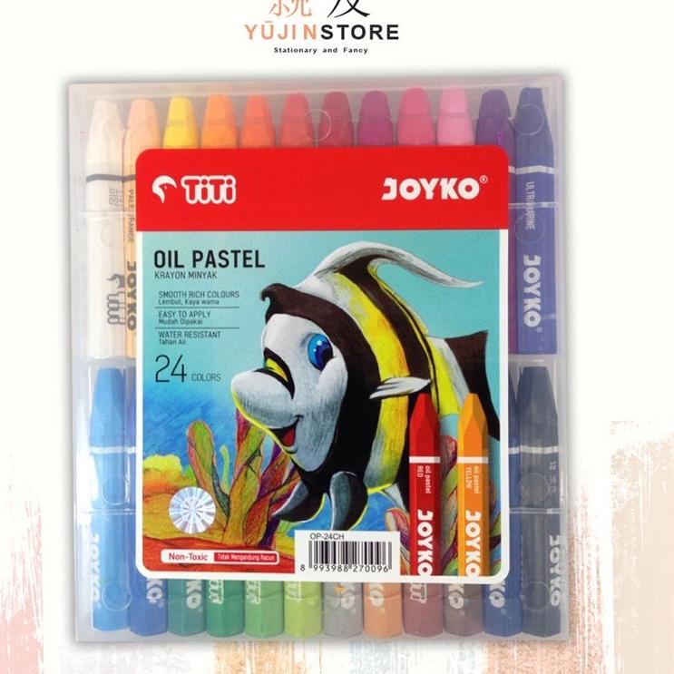 

Special Crayon Oil Pastel Joyko OP-24CH HEXAGONAL ✔