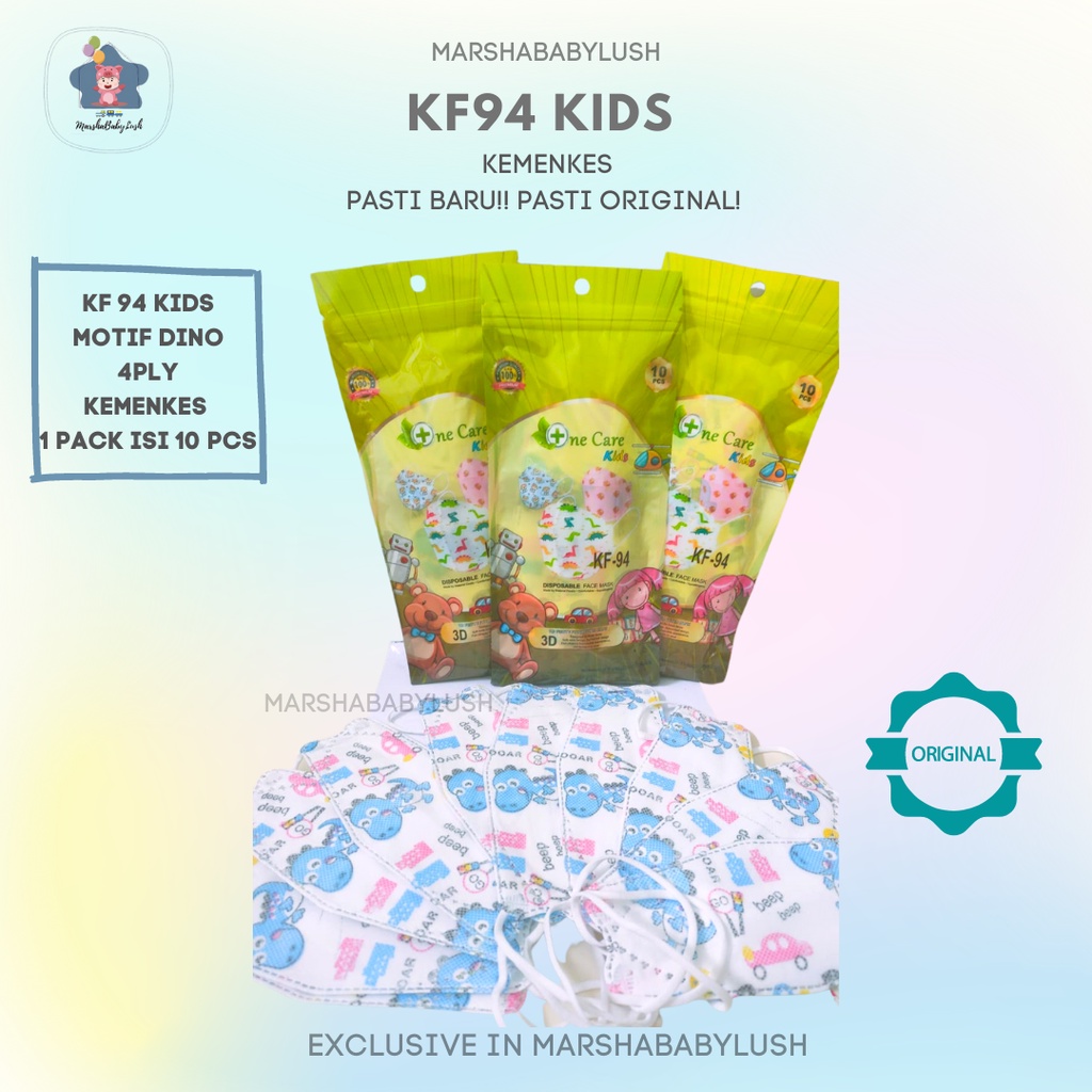 (READY) MASKER  KN95 5PLY/ MASKER KOREA KF94 4 PLY / MASKER DUCKBILL ANAK MOTIF / MASKER PELINDUNG