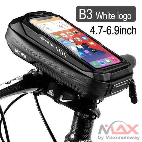 Holder HP Motor / Sepeda Anti air Smartphone Case Handlebar Waterproof