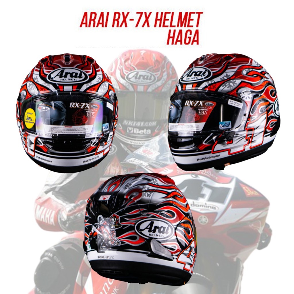 Arai RX7X Haga GP