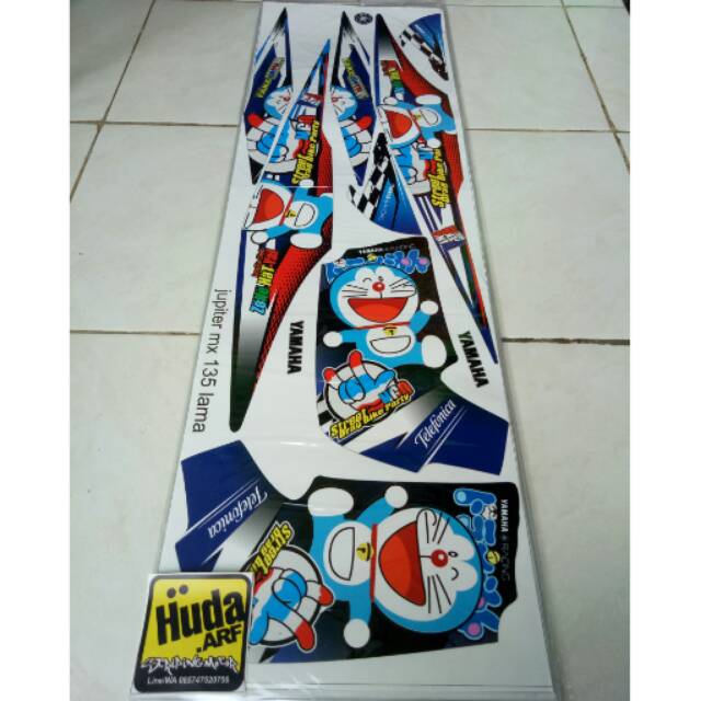 Striping Variasi Jupiter Mx Lama Doraemon Shopee Indonesia