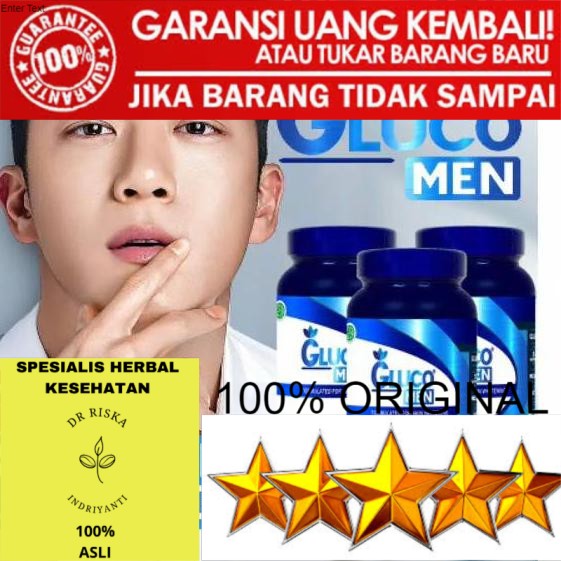 100% ASLI- GLUCOMEN PEMUTIH WAJAH AMPUH UNTUK PRIA DAN WANITA putih permanen tanpa suntik