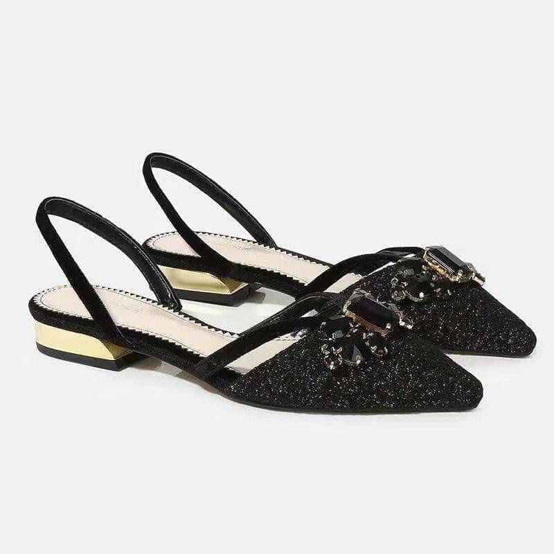 SEPATU  WANITA ZS020 CLASSY SLING BACK PREMIUM IMPORT