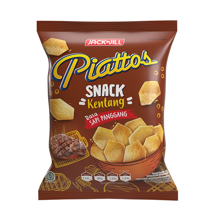 

Piattos Original 35gr Barbeque | Rumput Laut | Sapi Panggang | Ayam Teriyaki