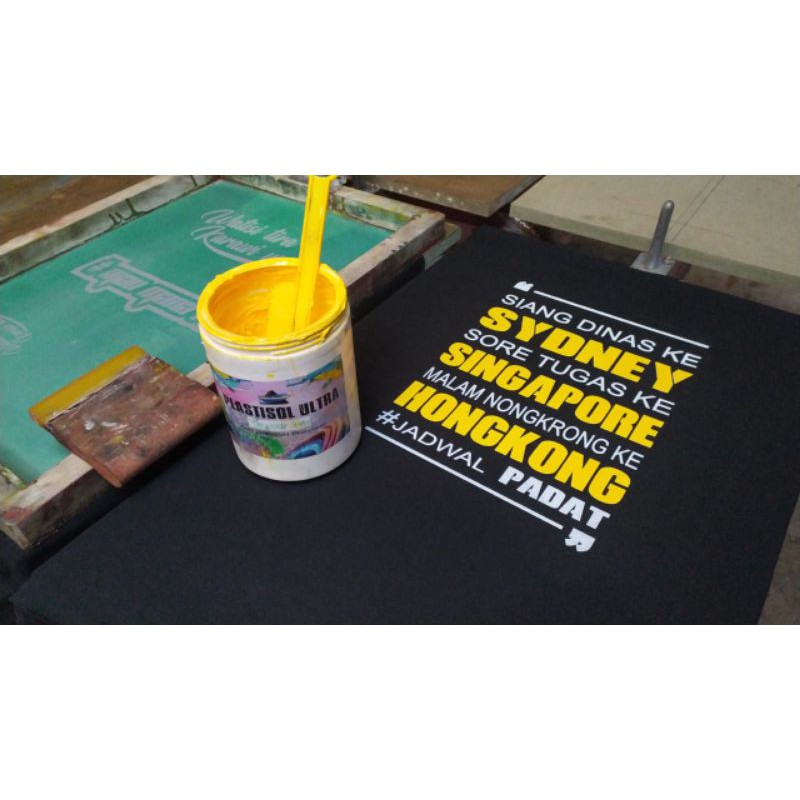 

Plastisol ULTRA-MM Yellow 500gr