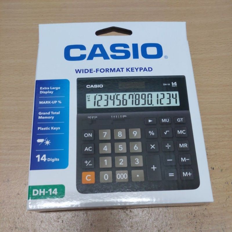 

Kalkulator Casio DH-14 (14 Digit)