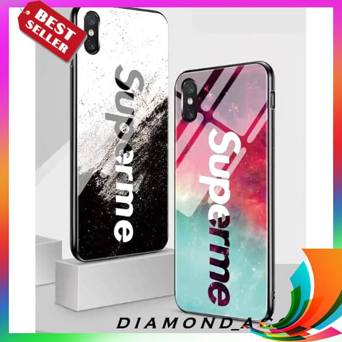 【TERBARU】 OPPO A5S / A7 PREMIUM Case Hp Glass MOTIF SUPREME MARBLE