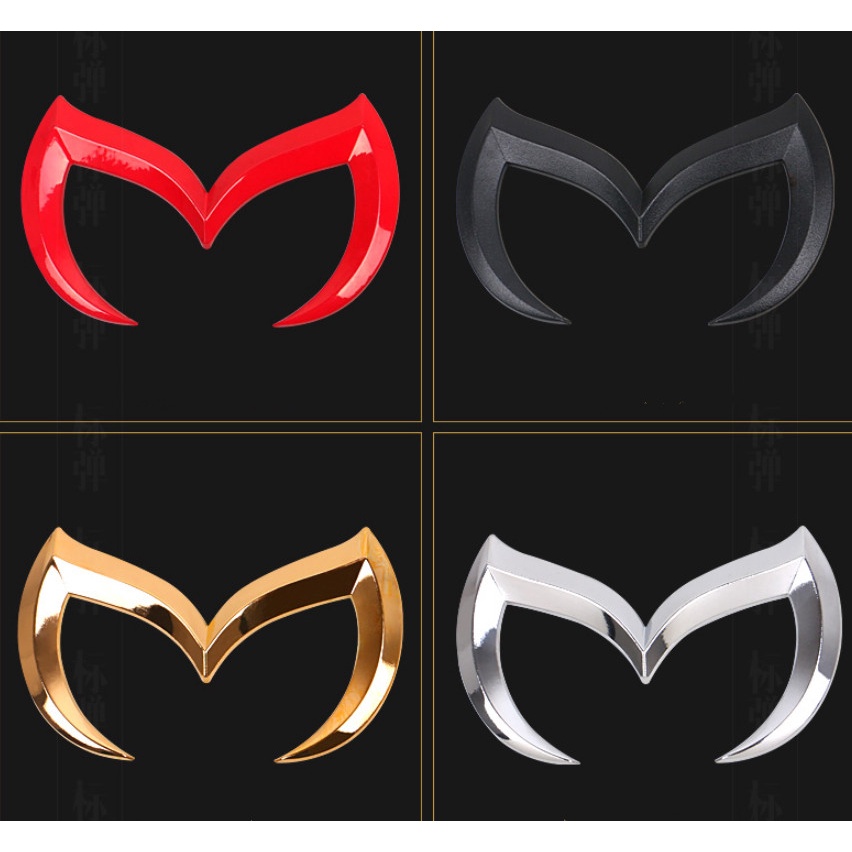 3d Bat Metal Emblem Sticker Untuk Mazda 3 5 6 CX3 CX5 CX7 CX9 Badge Sticker Decal Aksesoris