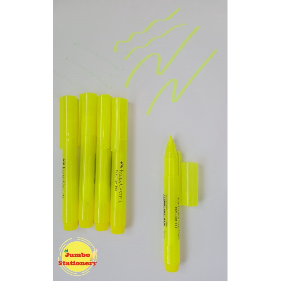 Highliter Faber Castell 365 Translucent Green