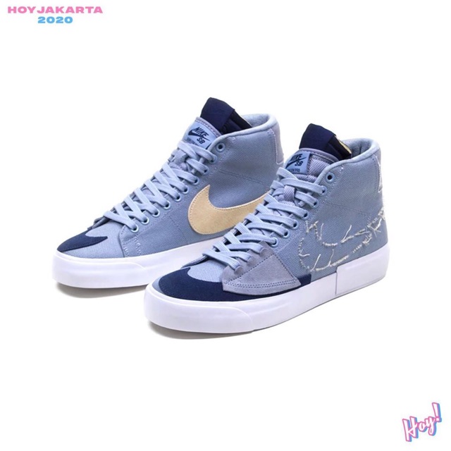 nike sb blazer mid edge hack pack blue