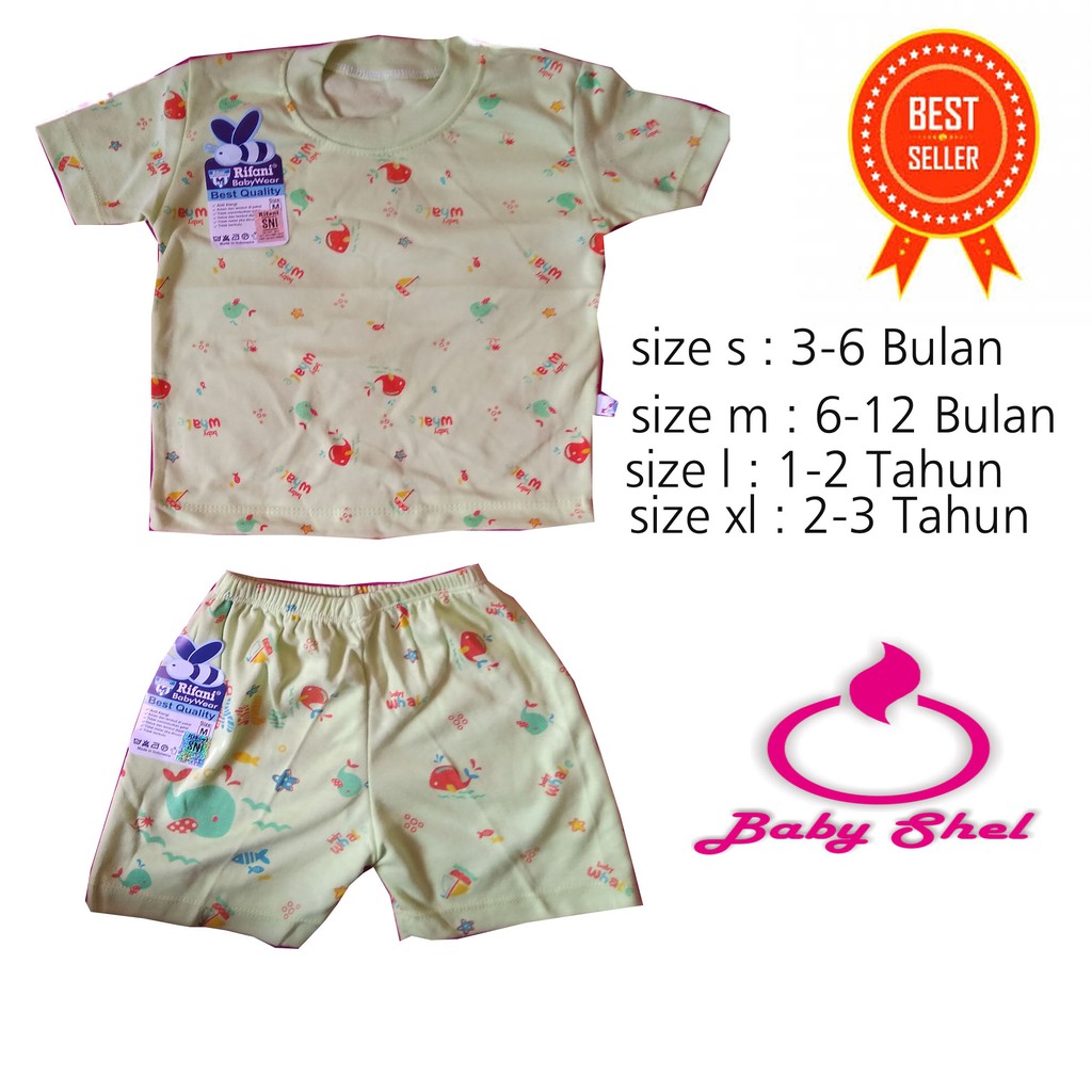 Setelan Kaos Bayi / Baju Bayi / Setelan Baju Bayi / Baju Bayi Murah / Baju Bayi SNI