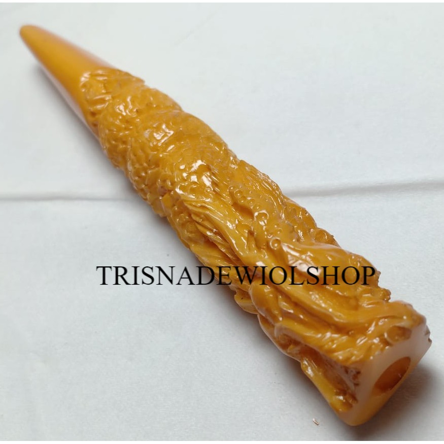 Pipa Rokok Tulang Sapi Ukir Rasa Nikmat Gurih